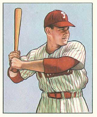 1950 Bowman Del Ennis #31 Baseball Card