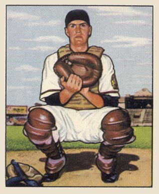 1950 Bowman Del Crandell #56 Baseball Card