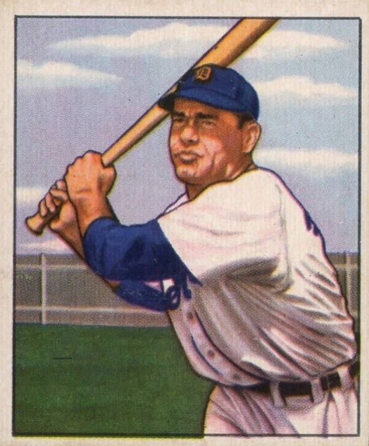 1950 Bowman Charlie Keller #211 Baseball Card