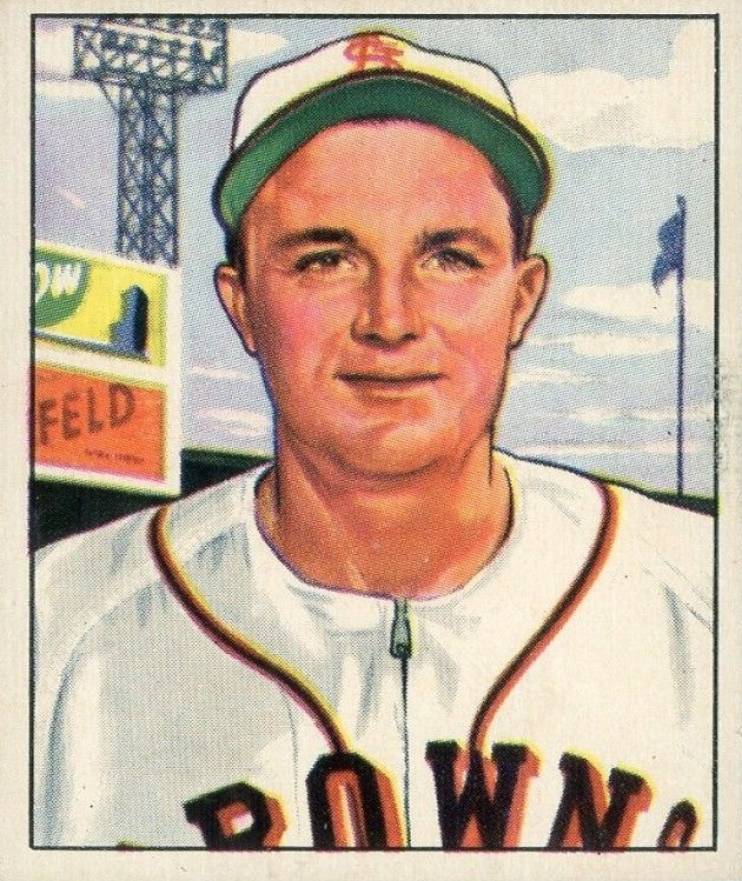 1950 Bowman Owen Friend #189 Baseball Card