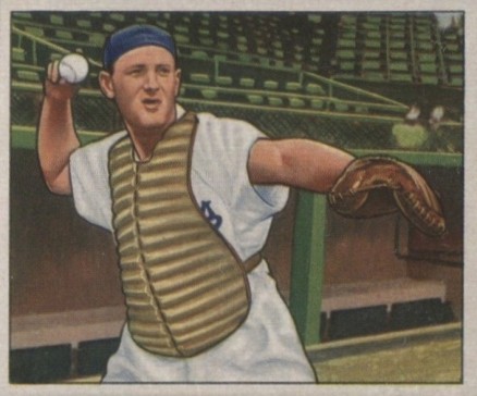 1950 Bowman Bruce Edwards #165 Baseball Card