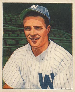 1950 Bowman Eddie Yost #162 Baseball Card