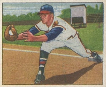 1950 Bowman Earl Torgeson #163 Baseball Card