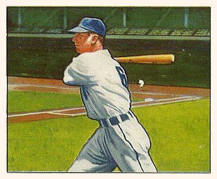 1950 Bowman Pat Mullin #135 Baseball Card