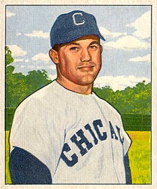 1950 Bowman Dave Philley #127 Baseball Card
