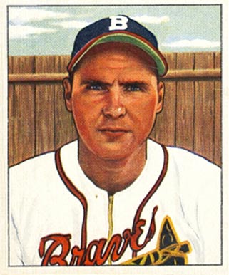 1950 Bowman Tommy Holmes #110 Baseball Card