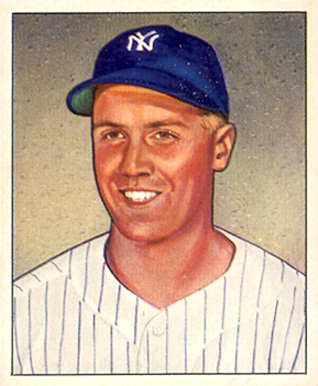 1950 Bowman Bobby Brown #101 Baseball Card