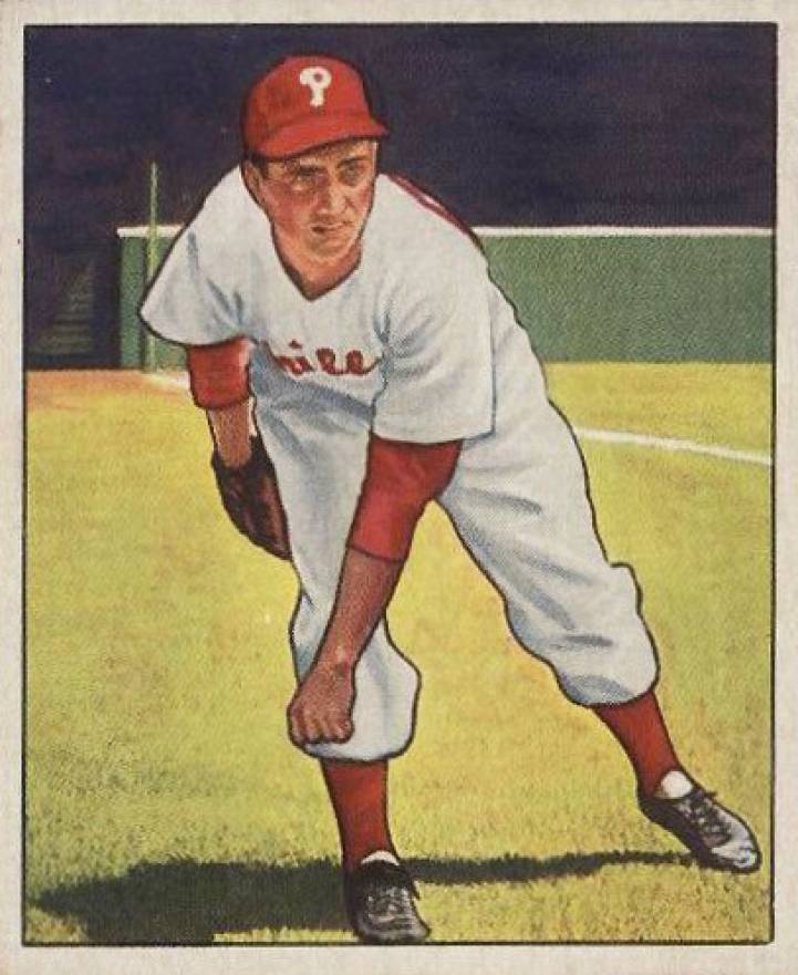 1950 Bowman Ken Heintzelman #85 Baseball Card