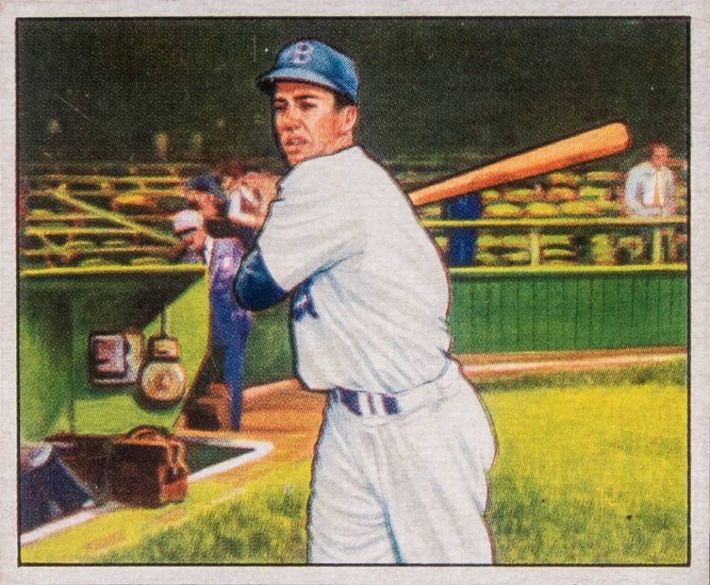 1950 Bowman Duke Snider #77 Baseball Card