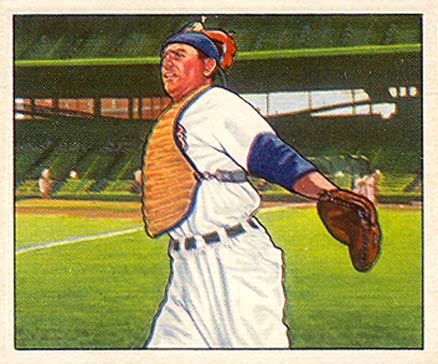 1950 Bowman Mickey Owen #78 Baseball Card
