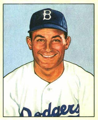 1950 Bowman Carl Furillo #58 Baseball Card
