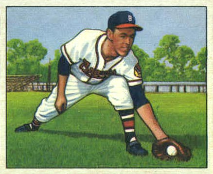 1950 Bowman Buddy Kerr #55 Baseball Card