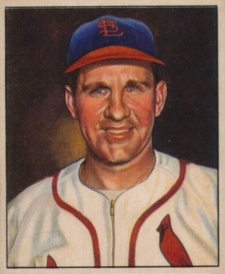 1950 Bowman Enos Slaughter #35 Baseball Card