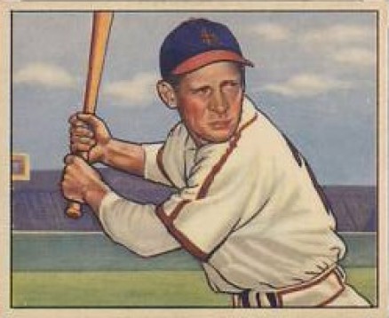 1950 Bowman Eddie Kazak #36 Baseball Card