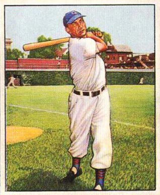 1950 Bowman Hank Sauer #25 Baseball Card