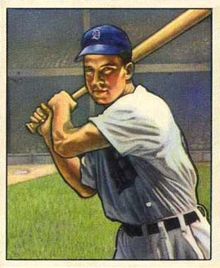1950 Bowman Vic Wertz #9 Baseball Card