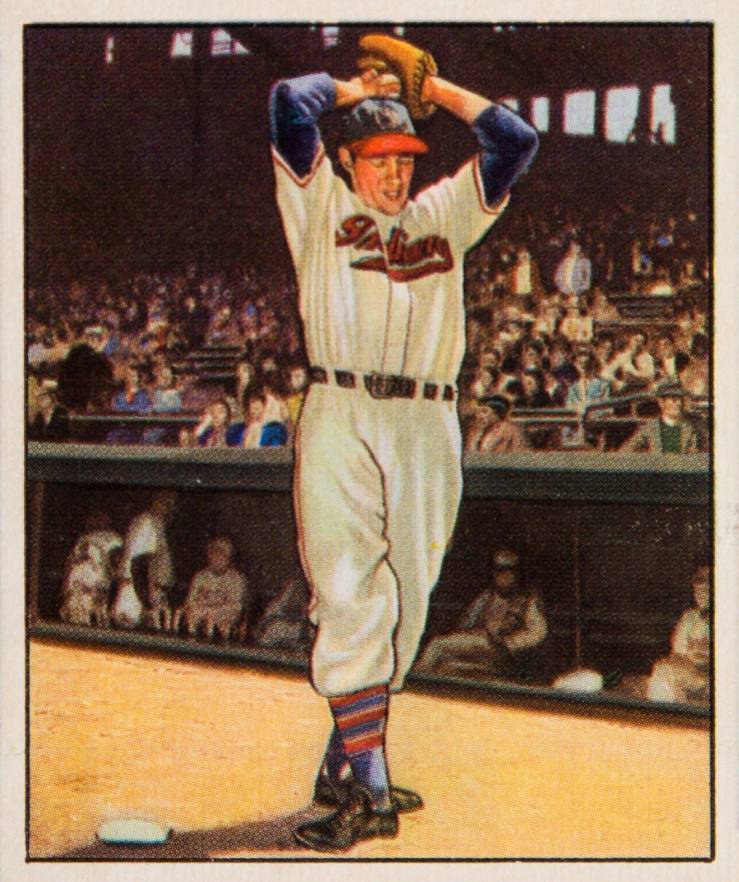 1950 Bowman Bob Feller #6 Baseball Card