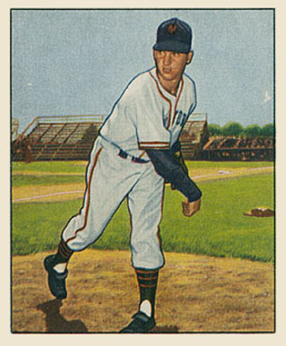 1950 Bowman Sheldon Jones #83 Baseball Card