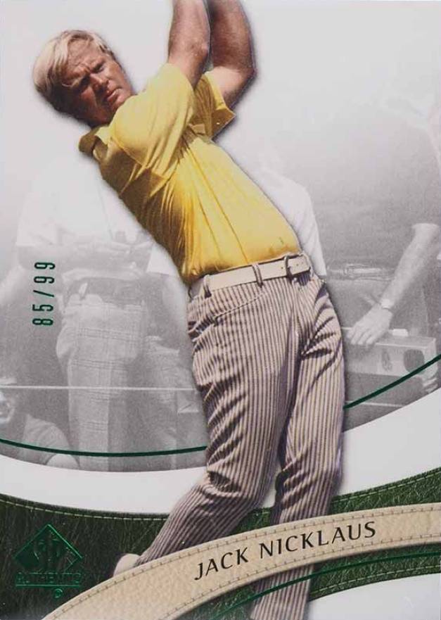 2014 SP Authentic Jack Nicklaus #29 Golf Card