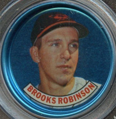 1965 Old London Coins Brooks Robinson # Baseball Card
