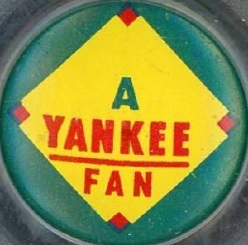 1965 Guy's Potato Chip Pins A Yankee Fan # Baseball Card
