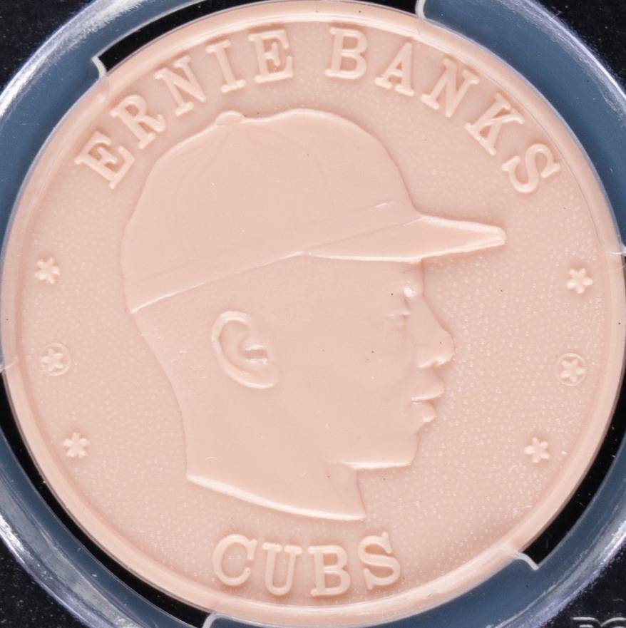 1959 Armour Coins Ernie Banks # Baseball Card