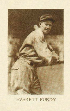 1928 Star Player Candy Everett Purdy # Baseball Card