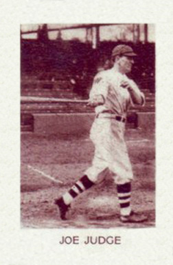 1928 1928 Star Player Candy Joe Judge #40 Baseball Card