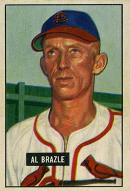 1951 Bowman Al Brazle #157 Baseball Card
