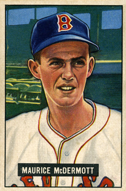 1951 Bowman Maurice McDermott #16 Baseball Card