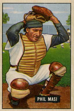 1951 Bowman Phil Masi #160 Baseball Card