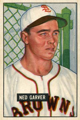 1951 Bowman Ned Garver #172 Baseball Card