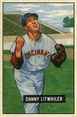 1951 Bowman Danny Litwhiler #179 Baseball Card