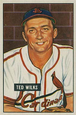 1951 Bowman Ted Wilks #193 Baseball Card