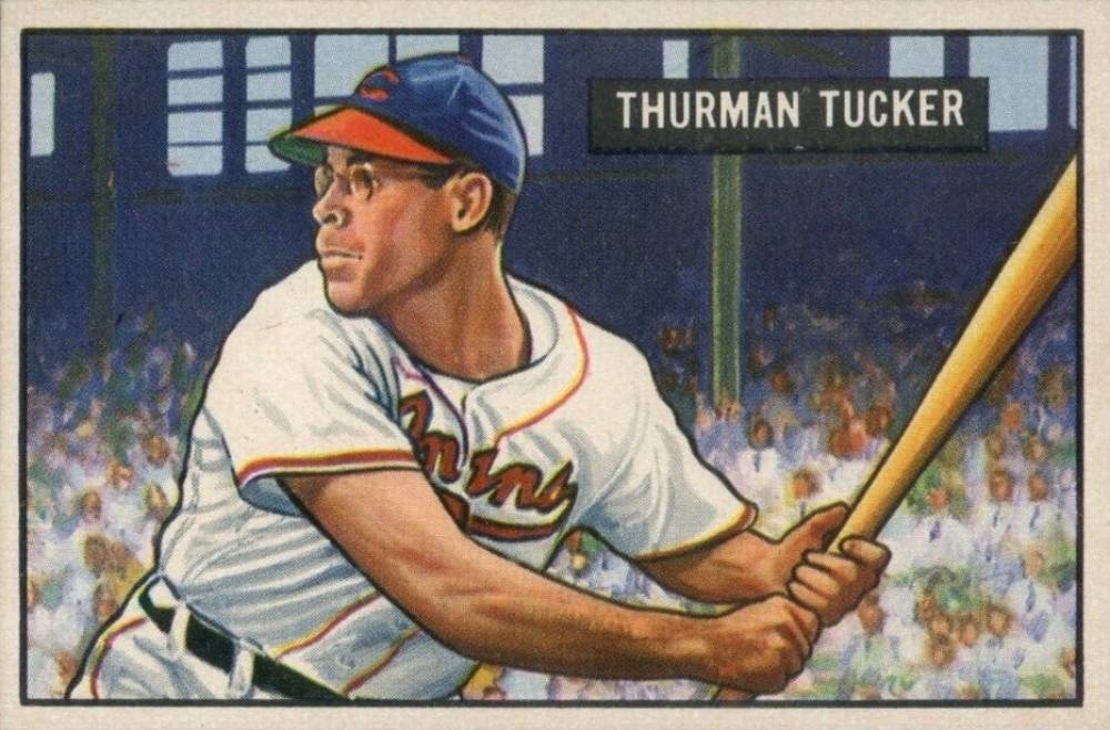 1951 Bowman Thurman Tucker #222 Baseball Card