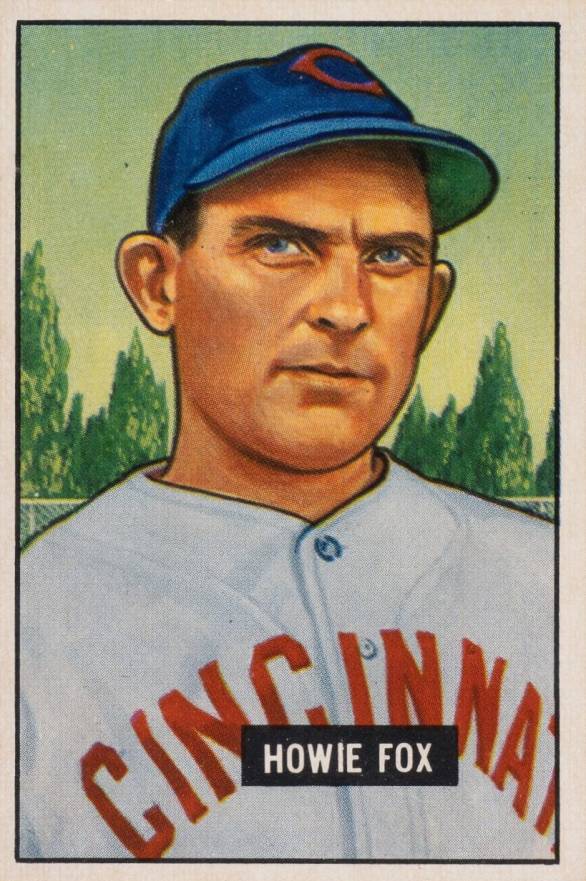 1951 Bowman Howie Fox #180 Baseball Card