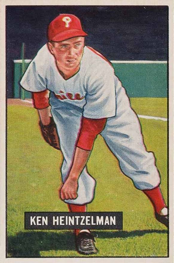 1951 Bowman Ken Heintzelman #147 Baseball Card