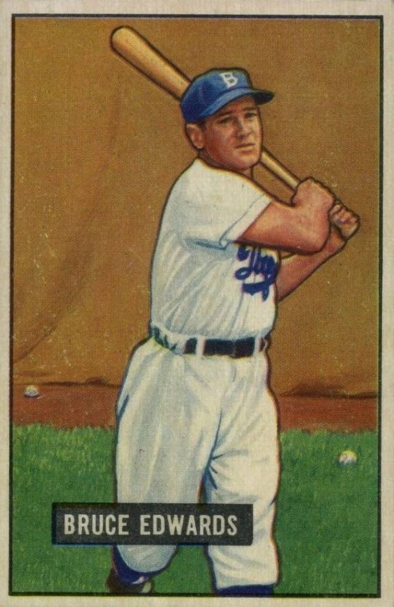 1951 Bowman Bruce Edwards #116 Baseball Card