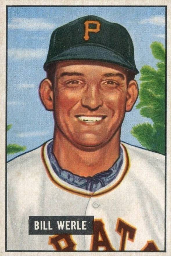 1951 Bowman Bill Werle #64 Baseball Card