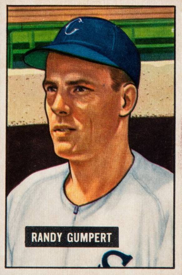 1951 Bowman Randy Gumpert #59 Baseball Card