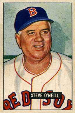 1951 Bowman Steve O'Neill #201 Baseball Card