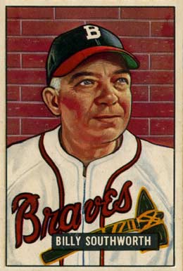 1951 Bowman Billy Southworth #207 Baseball Card
