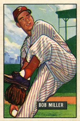 1951 Bowman Bob Miller #220 Baseball Card