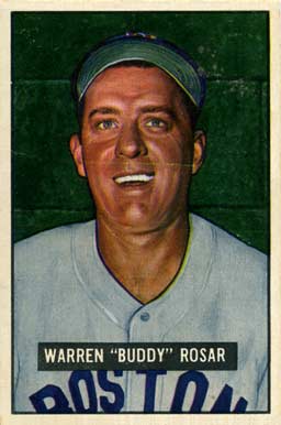 1951 Bowman Warren "Buddy" Rosar #236 Baseball Card