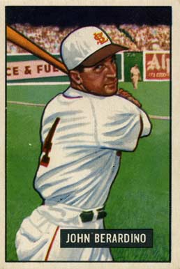 1951 Bowman John Berardino #245 Baseball Card