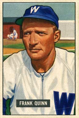 1951 Bowman Frank Quinn #276 Baseball Card