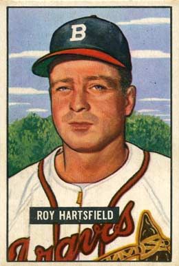 1951 Bowman Roy Hartsfield #277 Baseball Card