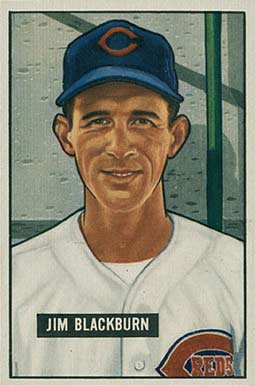 1951 Bowman Jim Blackburn #287 Baseball Card