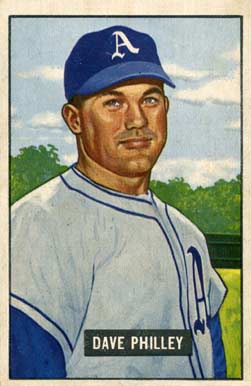 1951 Bowman Dave Philley #297 Baseball Card