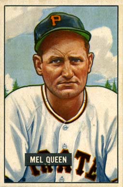 1951 Bowman Mel Queen #309 Baseball Card